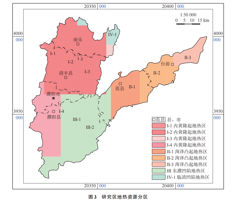 河南省濮陽(yáng)市中深層地?zé)岬刭|(zhì)特征、資源儲(chǔ)量及開發(fā)利用適宜性評(píng)價(jià)-地大熱能